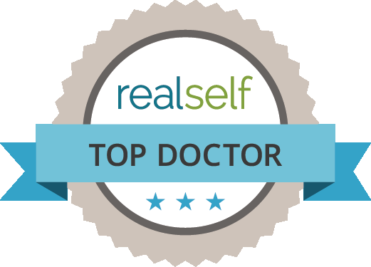 RealSelf top doctor badge